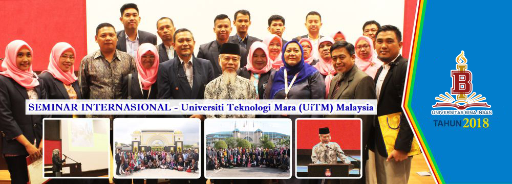 Seminar Internasional in Universiti Teknologi Mara (UiTM) Malaysia